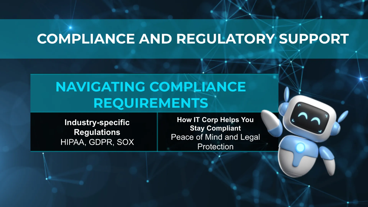 Free IT Cybersecurity Services Business Presentation Template to Edit Online