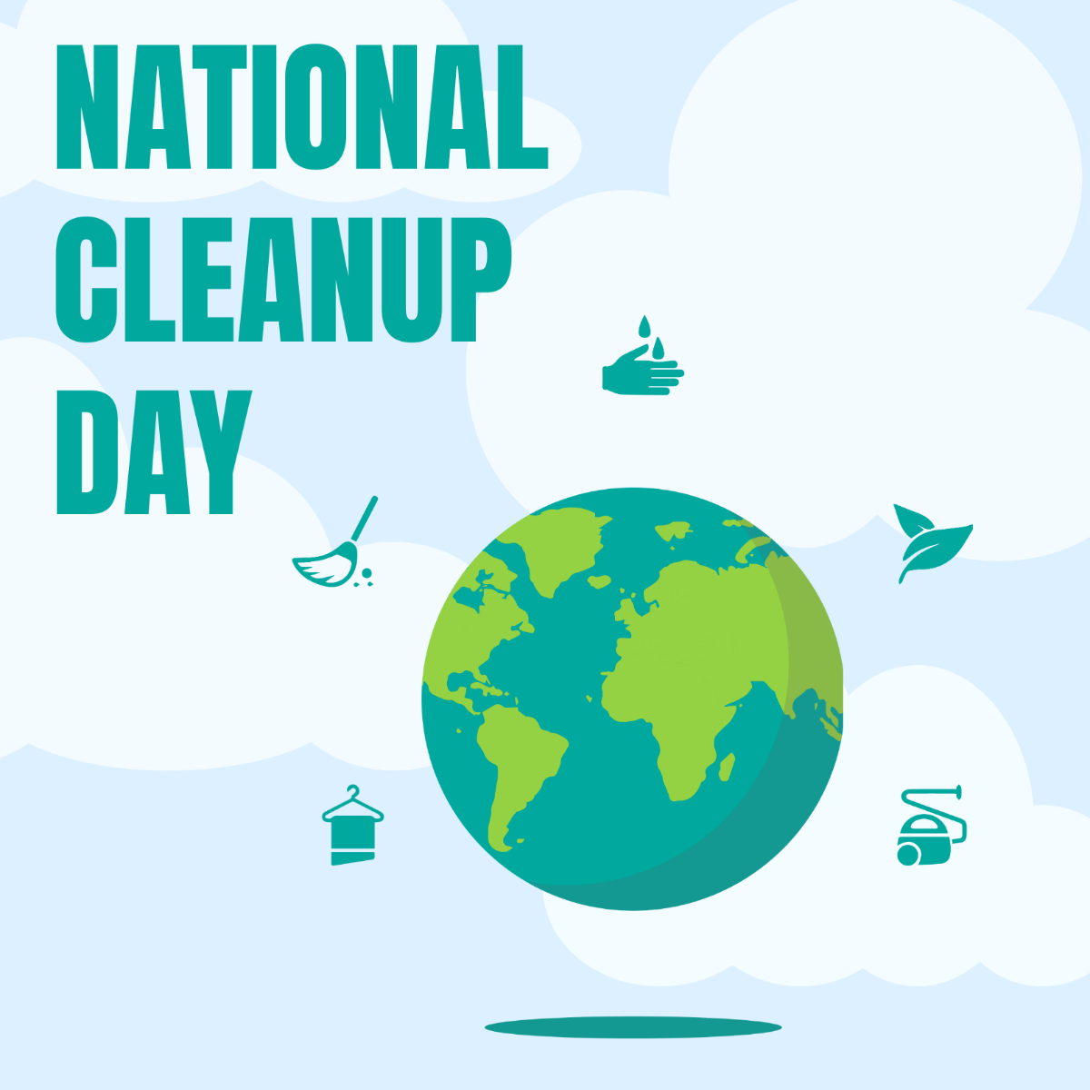 National CleanUp Day LinkedIn Post