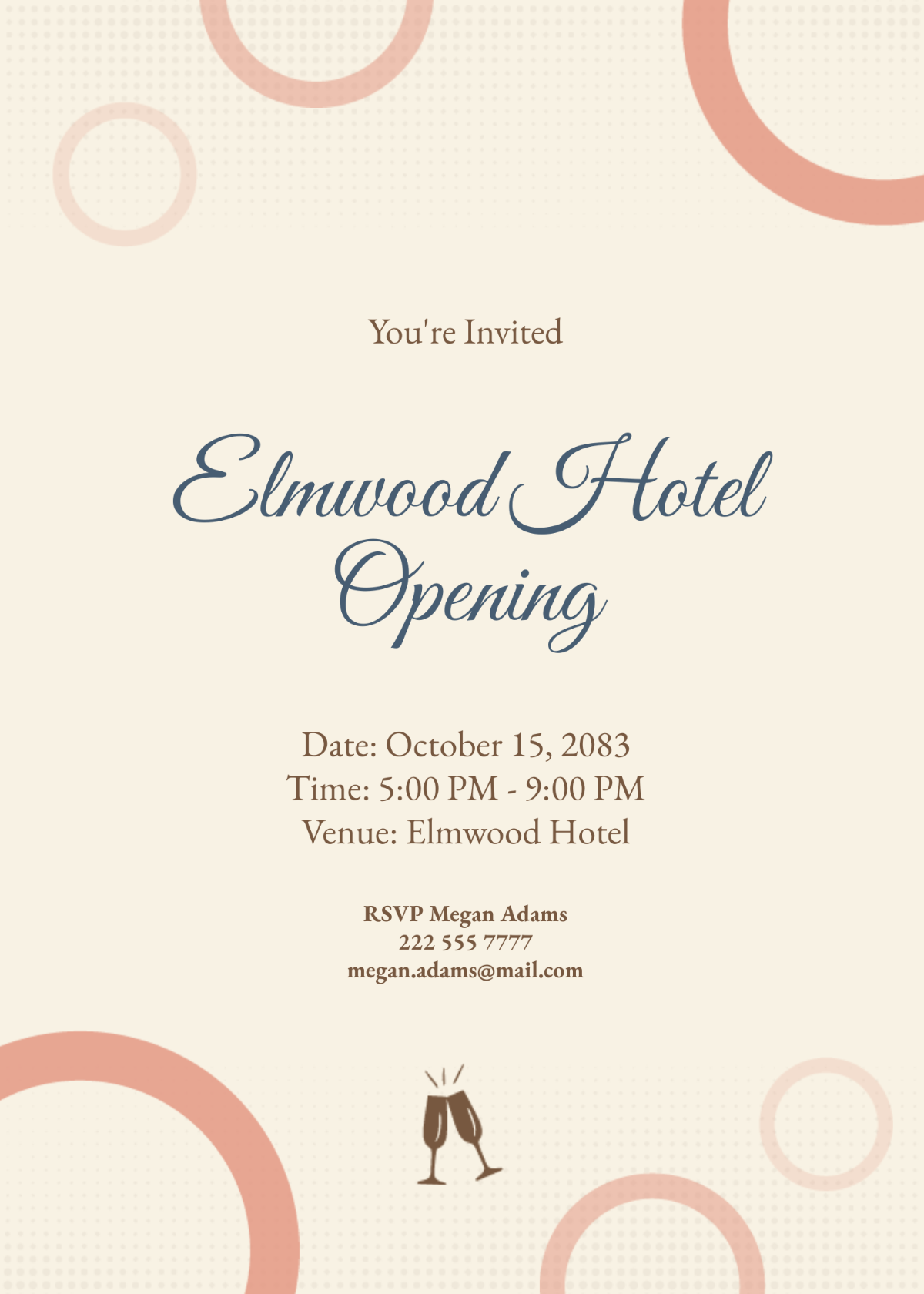 Invitation Template - Edit Online & Download