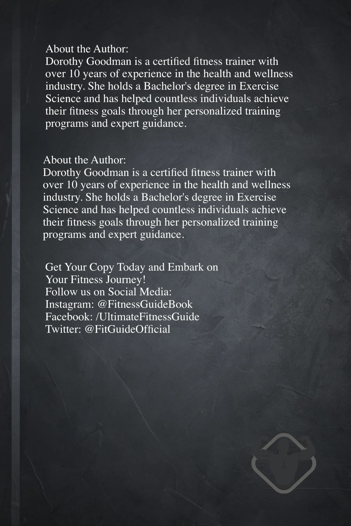 Free Fitness Book Cover Template to Edit Online