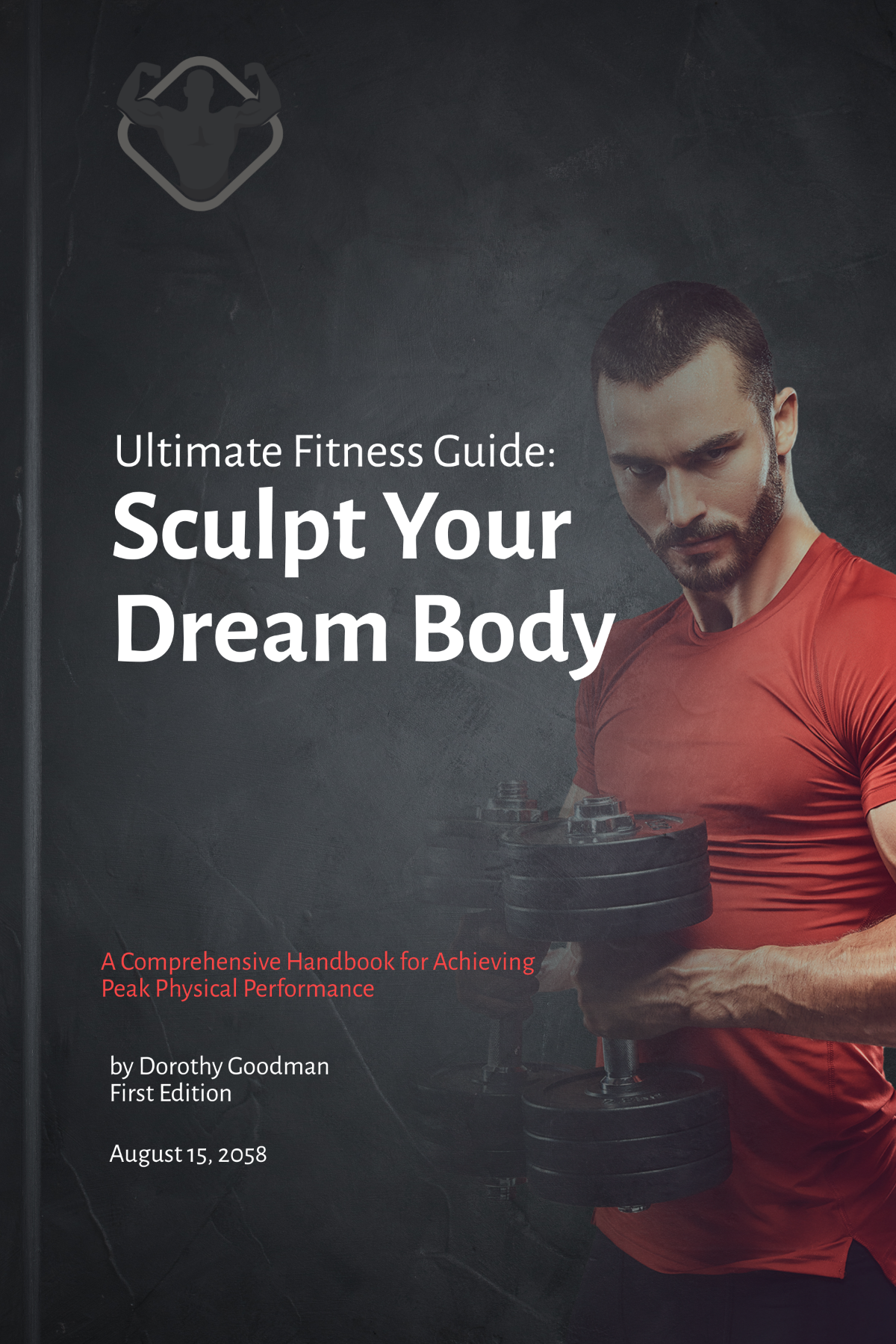Fitness Book Cover Template