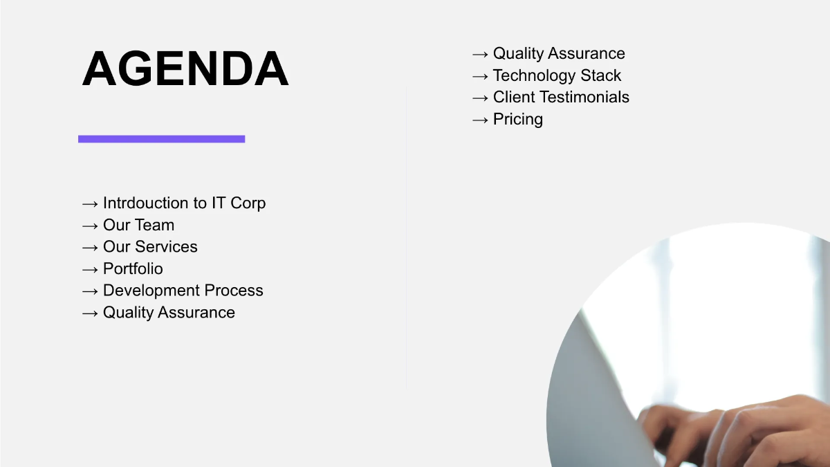 Free IT Mobile App Development Business Presentation Template to Edit Online