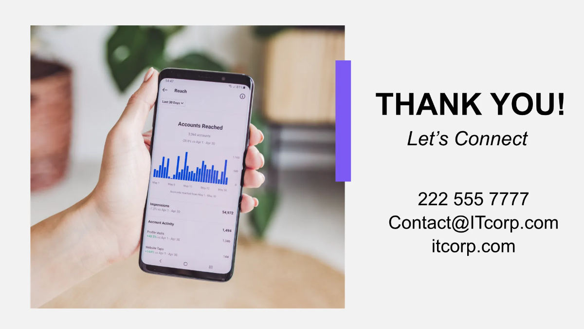 Free IT Mobile App Development Business Presentation Template to Edit Online