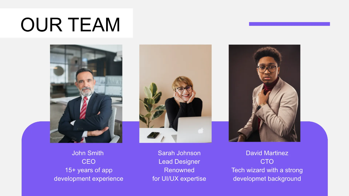 Free IT Mobile App Development Business Presentation Template to Edit Online