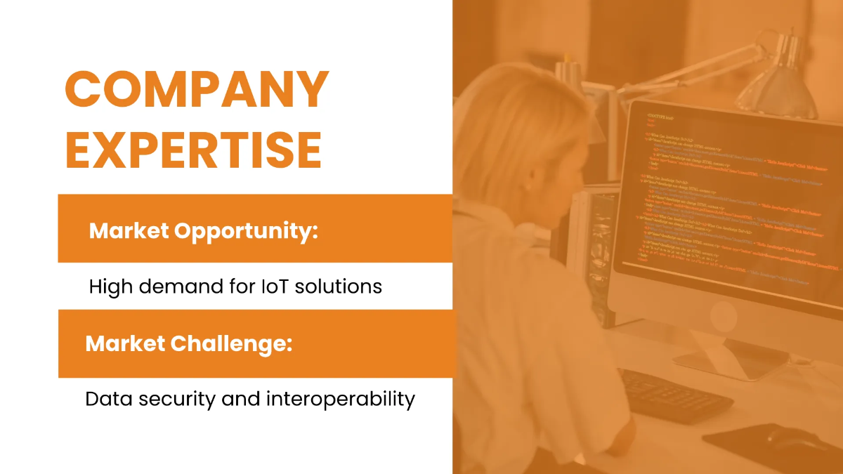 Free IoT Consulting Business Presentation Template to Edit Online