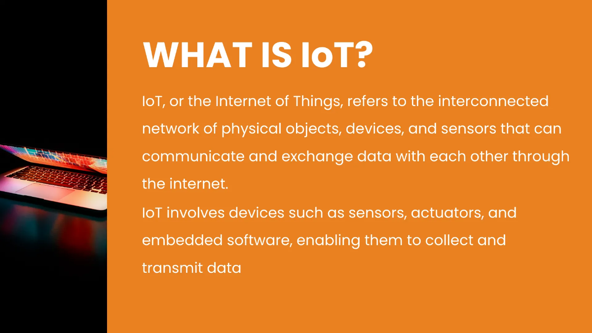 Free IoT Consulting Business Presentation Template to Edit Online