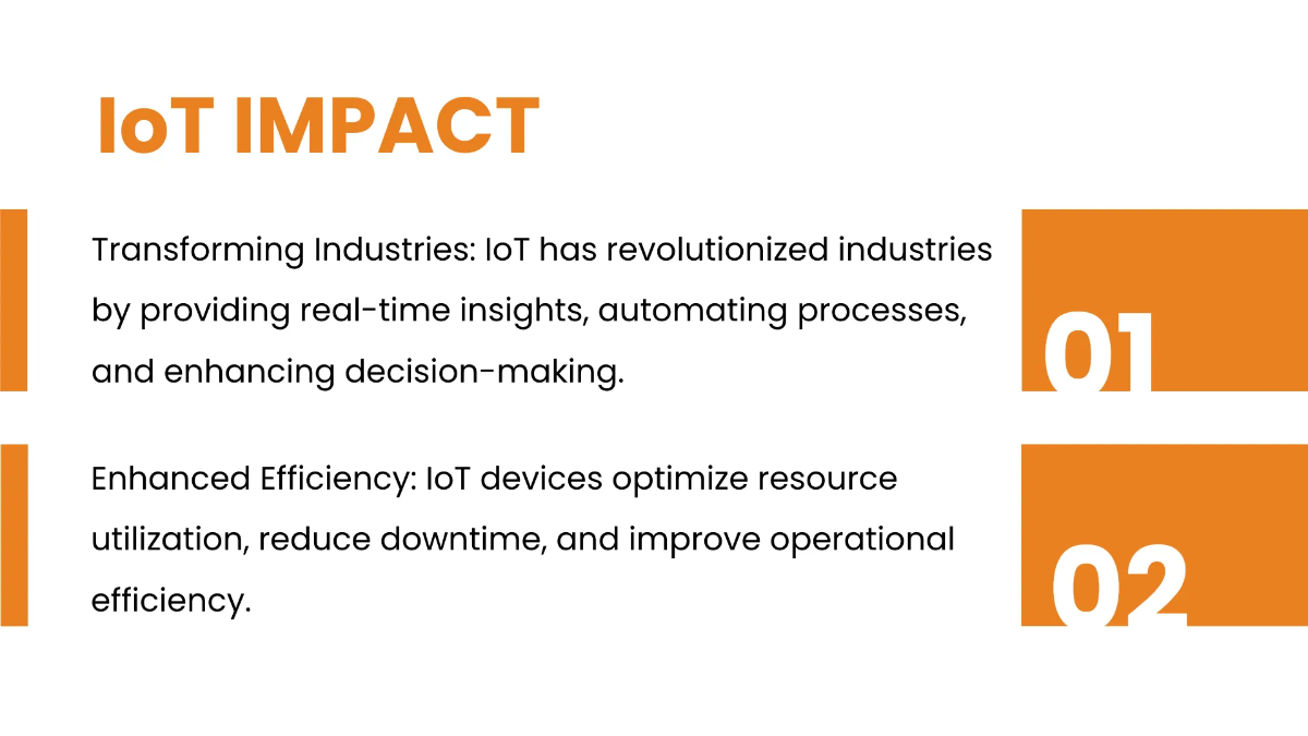 Free IoT Consulting Business Presentation Template to Edit Online