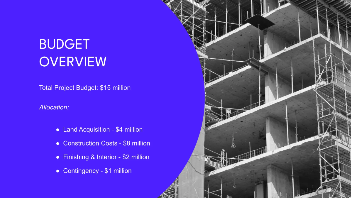 Free For Project Template to Edit Online