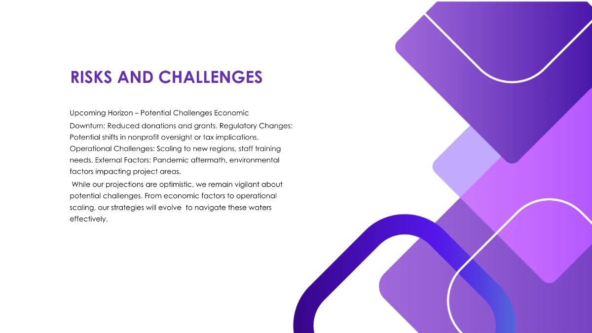 Free Nonprofit Organization Finance Presentation Template to Edit Online