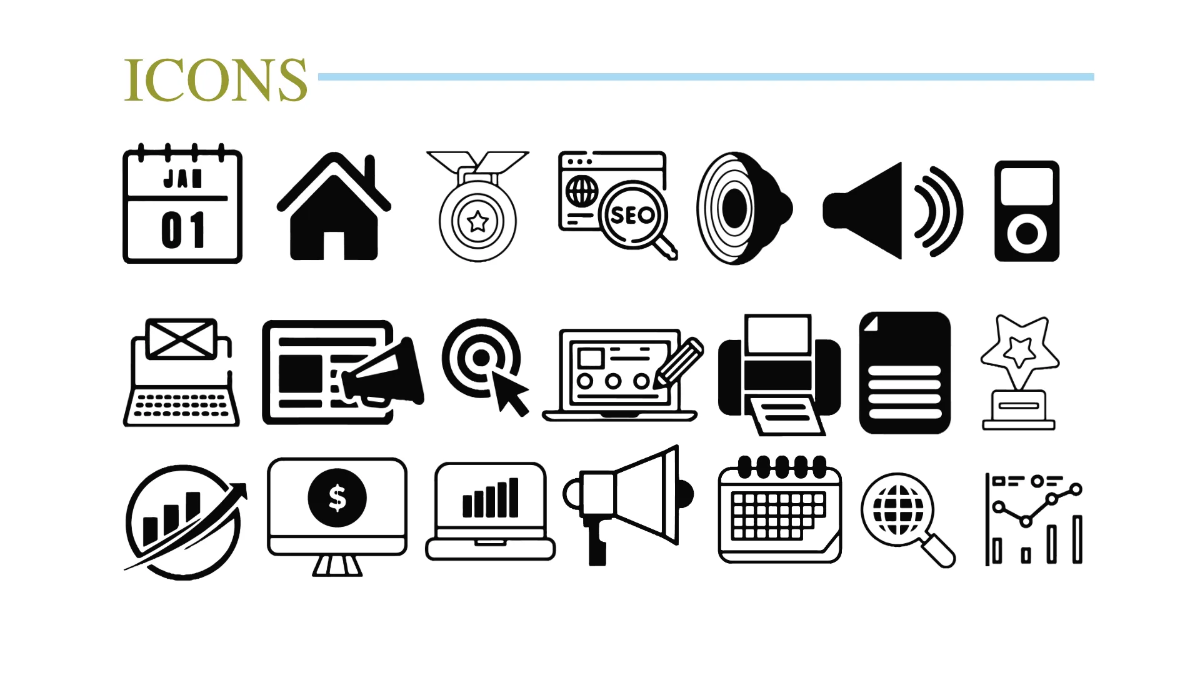 Free IT Education Technology Consulting Business Presentation Template to Edit Online