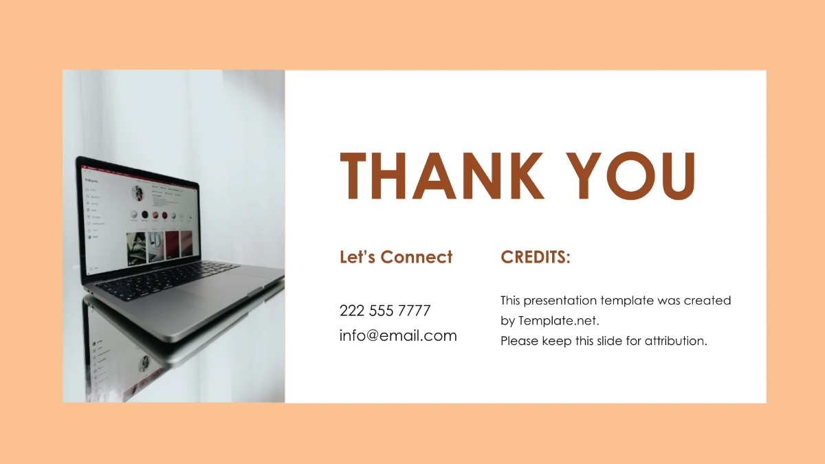 Free PPT Template to Edit Online