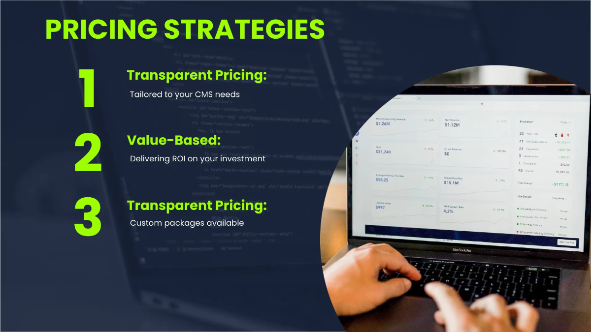 Free IT Content Management Systems (CMS) Consulting Business Presentation Template to Edit Online