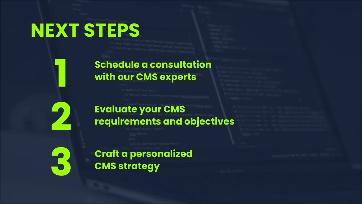 Free IT Content Management Systems (CMS) Consulting Business Presentation Template to Edit Online