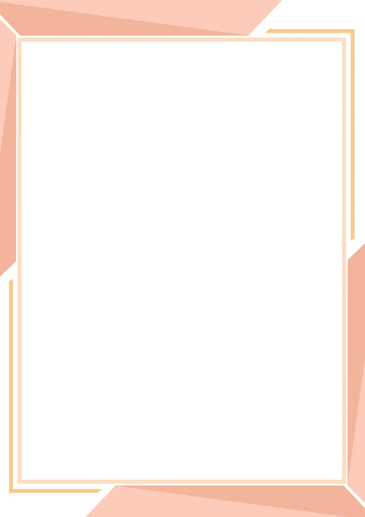 Free Border Template to Edit Online