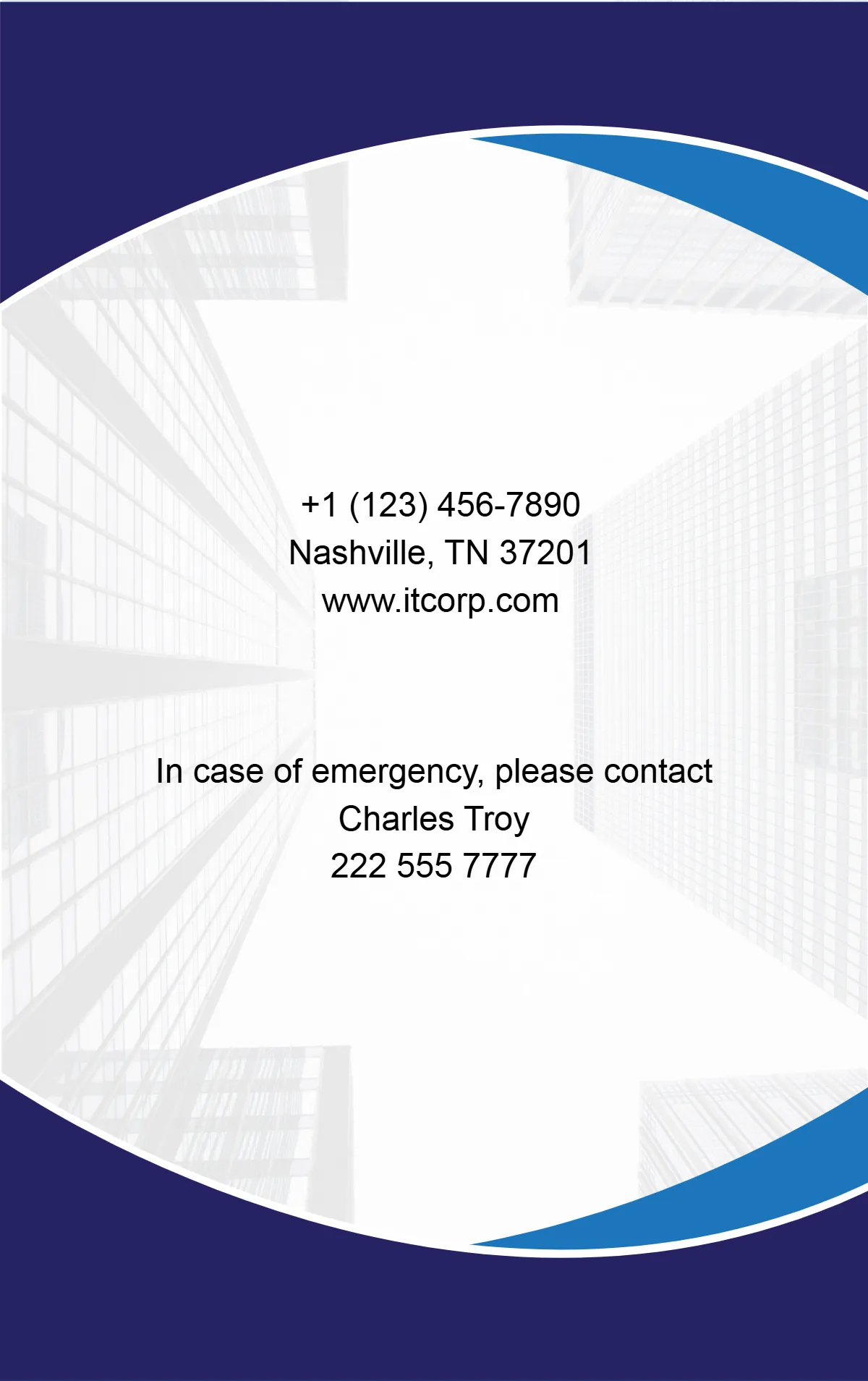 Free Business ID Card Template to Edit Online