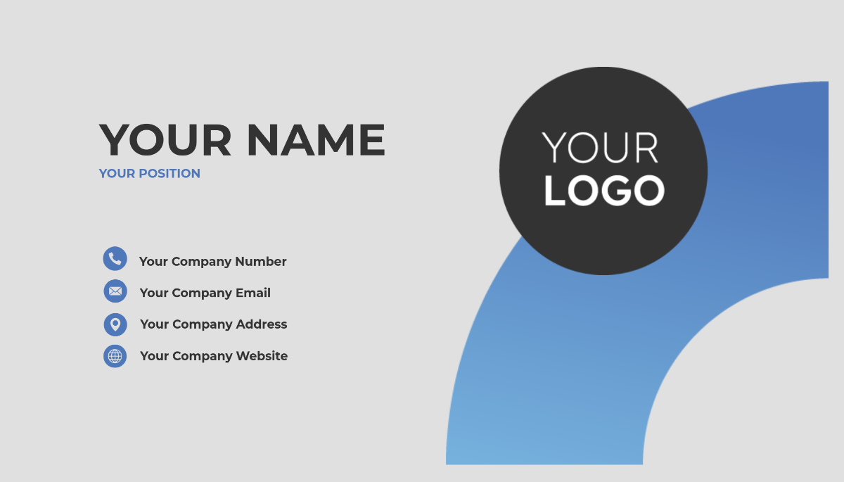 Free CFO Business Card Template