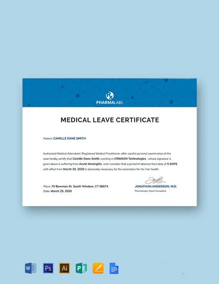 free-medical-certificate-for-school-template-word-psd-indesign