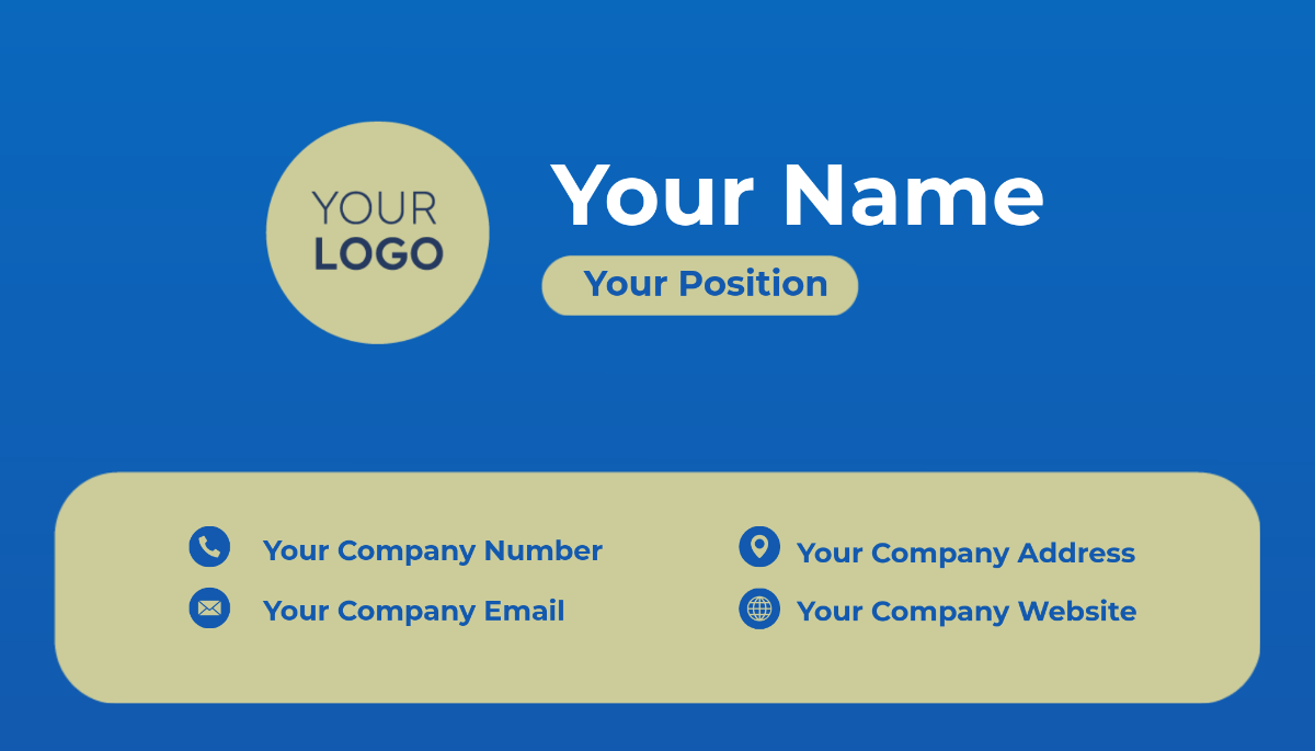 Free Marketing Director Business Card Template