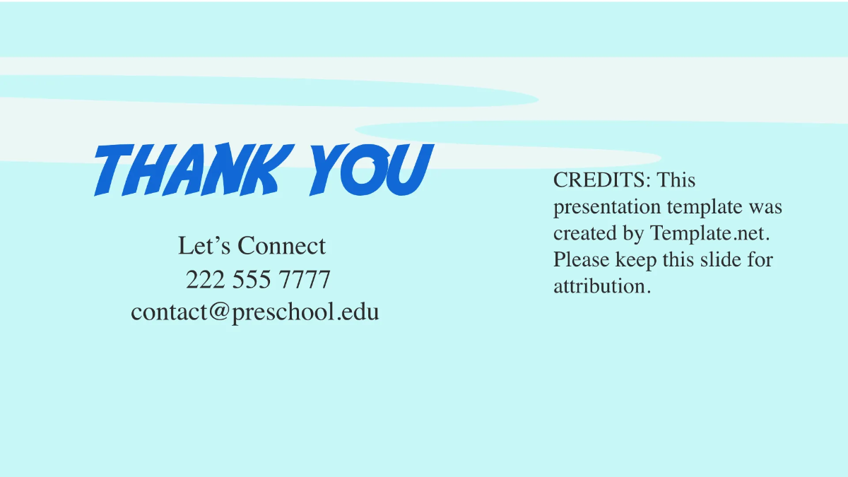 Free For Kids Template to Edit Online