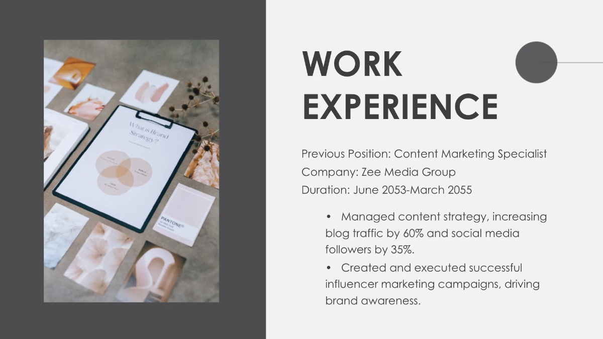 Free Resume Template to Edit Online