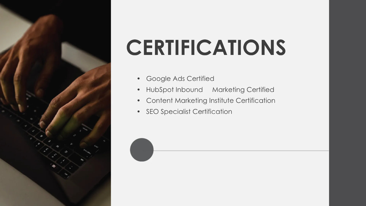 Free Resume Template to Edit Online