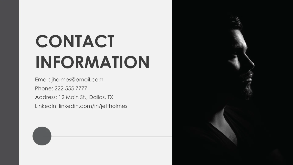 Free Resume Template to Edit Online