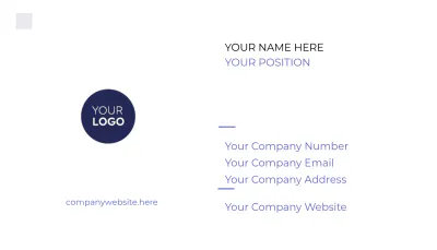 Free Legal Counsel Business Card Template to Edit Online