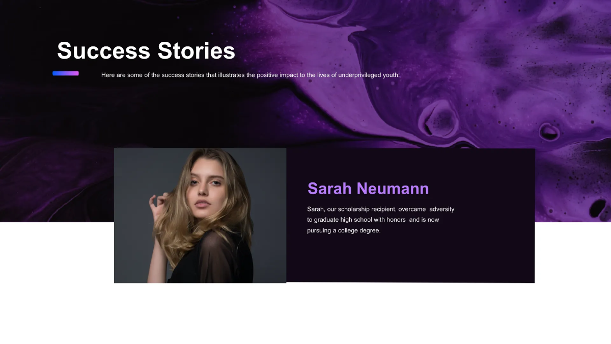 Free Nonprofit Organization Corporate Sponsorship Deck Template to Edit Online