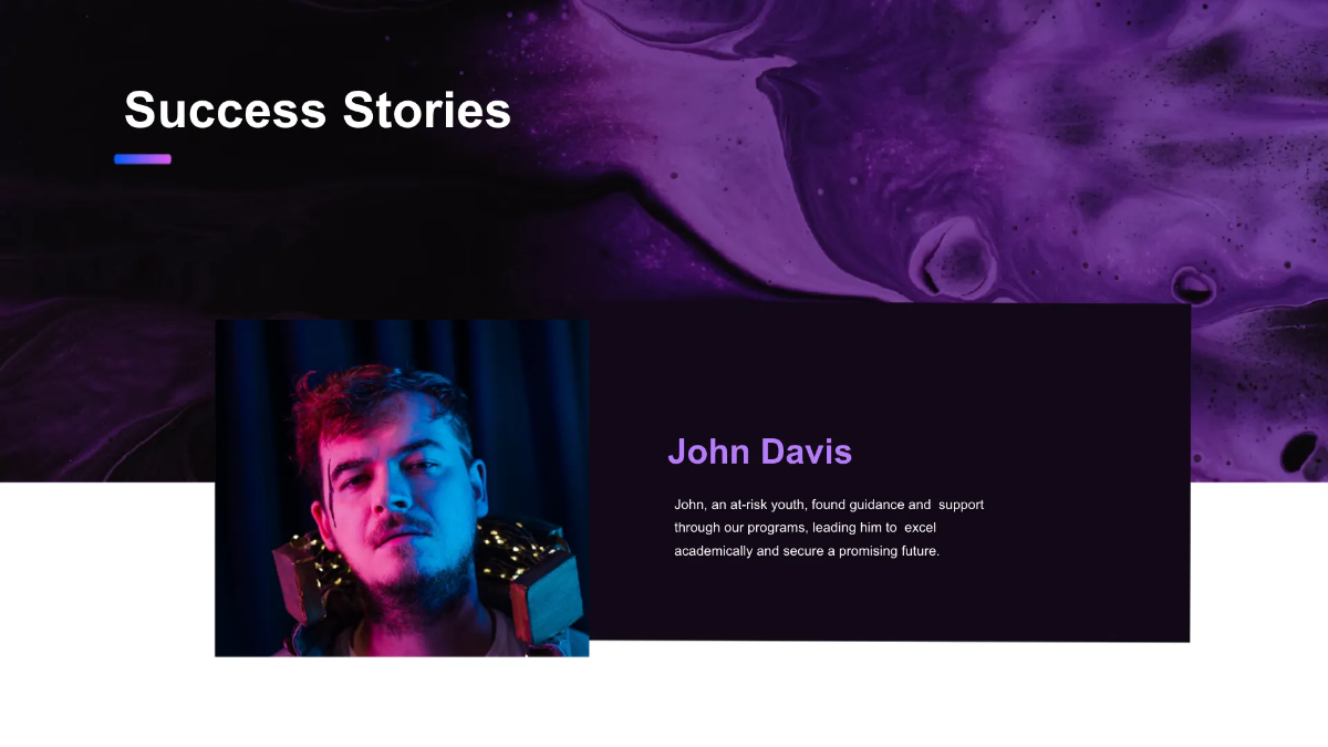 Free Nonprofit Organization Corporate Sponsorship Deck Template to Edit Online