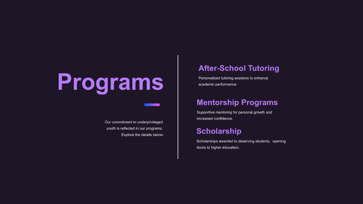 Free Nonprofit Organization Corporate Sponsorship Deck Template to Edit Online