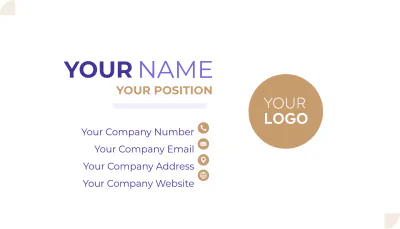 Free Business Analyst Business Card Template to Edit Online
