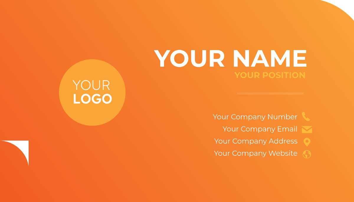 Network Engineer Business Card Template
