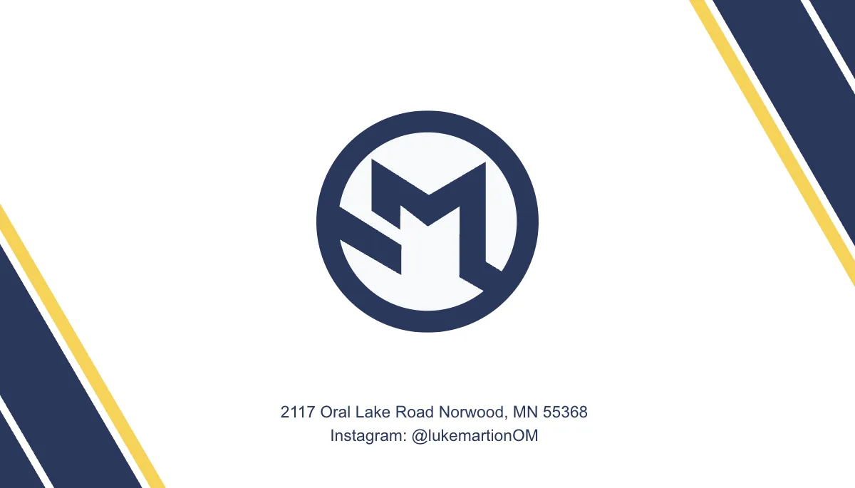Free Operations Manager Business Card Template to Edit Online