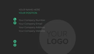 Free Logistics Coordinator Business Card Template to Edit Online