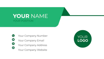 Free Brand Manager Business Card Template to Edit Online