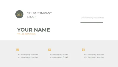 Free Project Manager Business Card Template to Edit Online