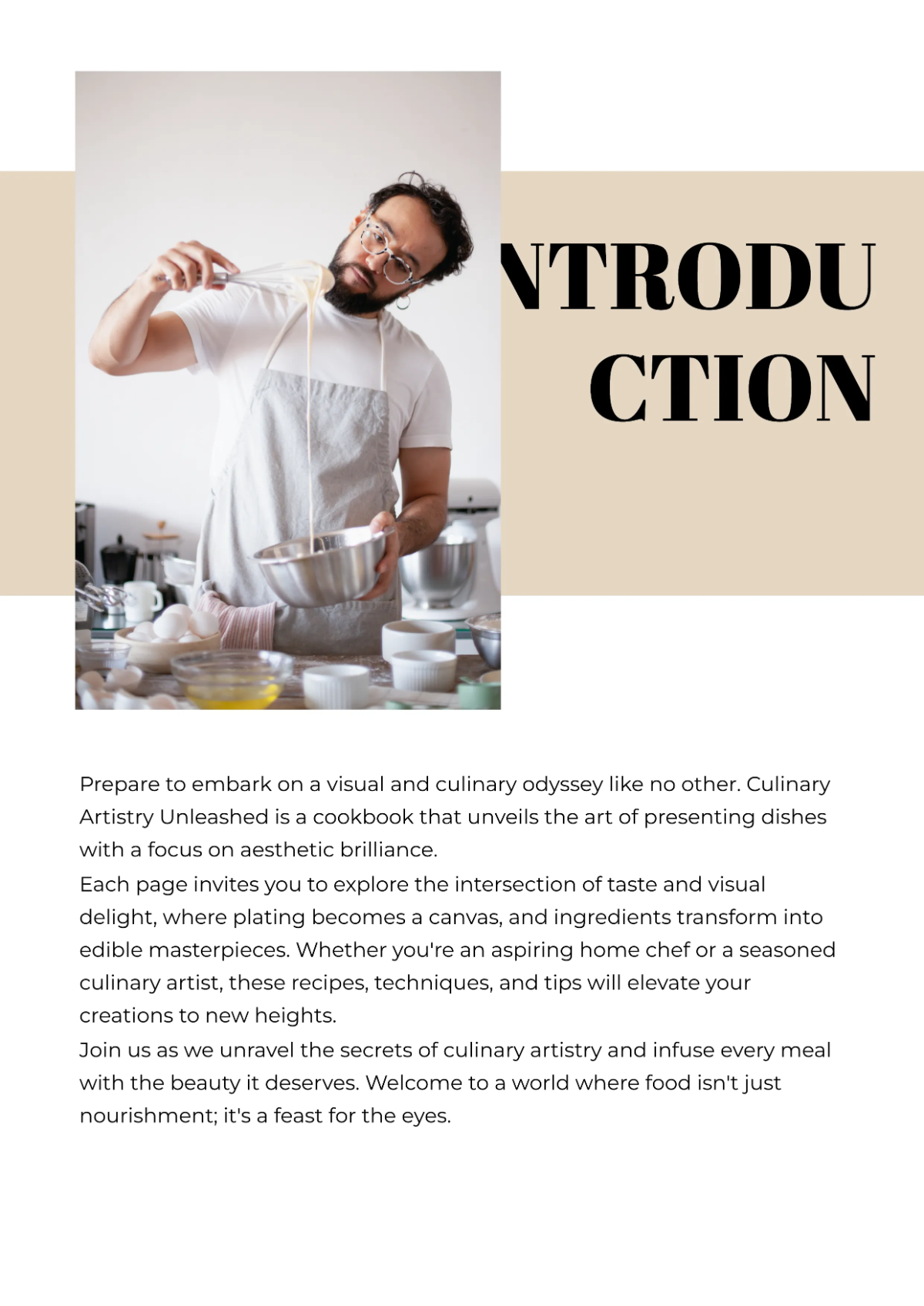 Free Aesthetic Cookbook Template to Edit Online