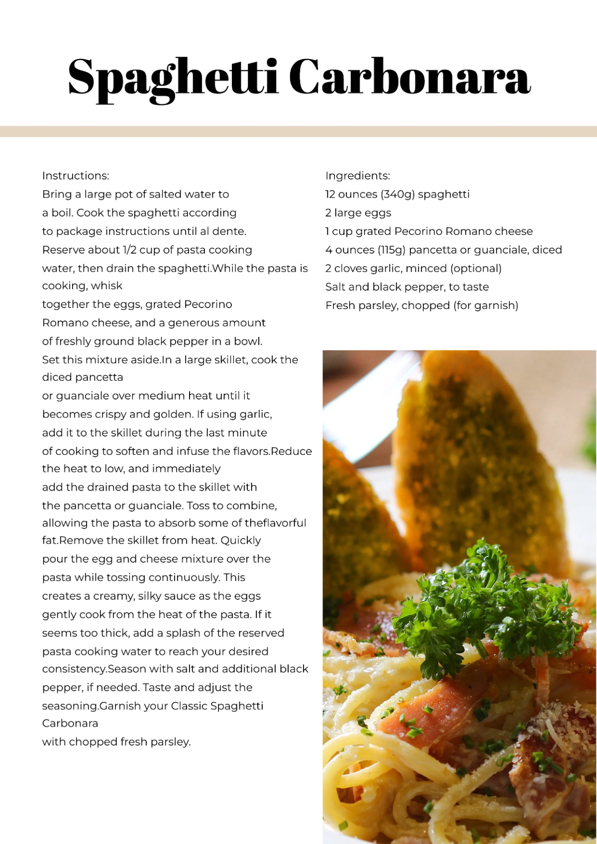 Free Aesthetic Cookbook Template to Edit Online