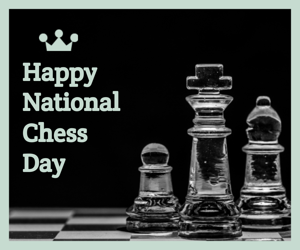 National Chess Day Ad Banner Template