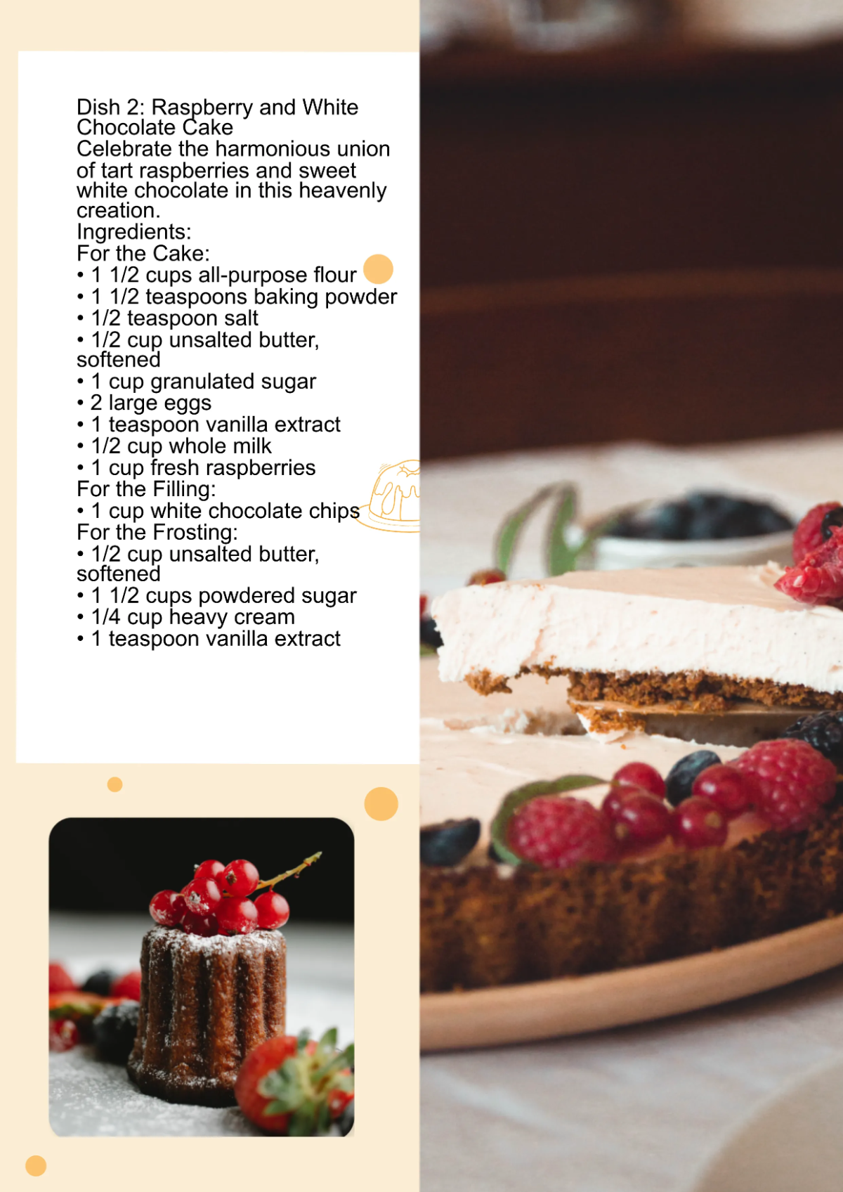 Free Cute Cookbook Template to Edit Online