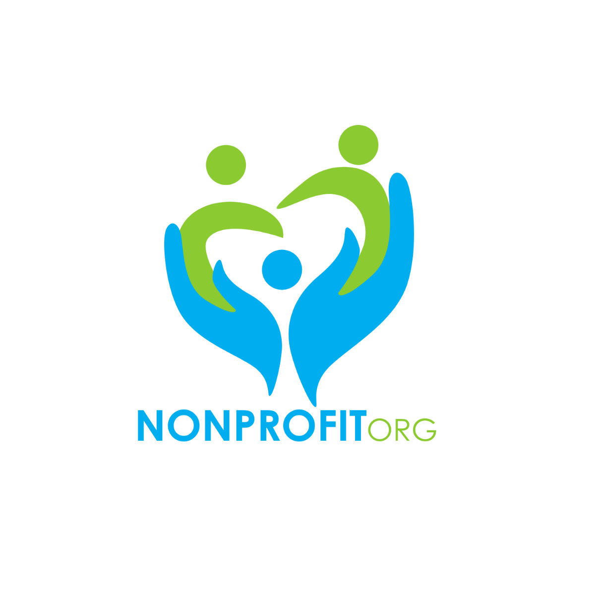 Nonprofit Youth and Family Service Logo Template