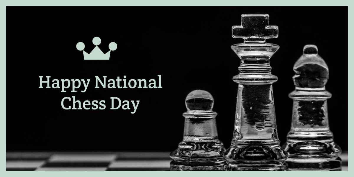 Free National Chess Day Blog Banner Template