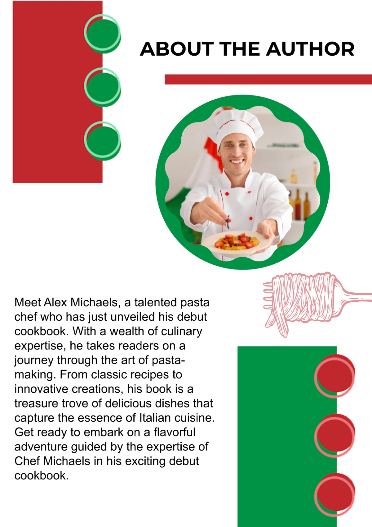 Free Cookbook Template to Edit Online