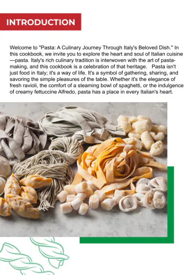 Free Cookbook Template to Edit Online