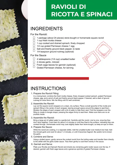 Free Cookbook Template to Edit Online