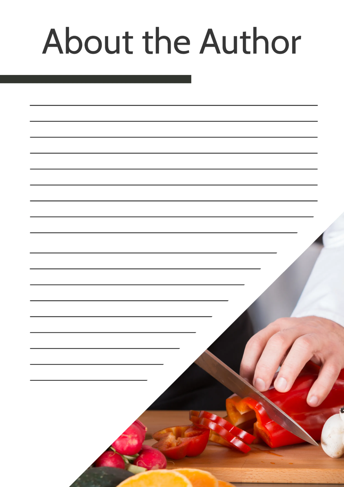 Free Blank Cookbook Template to Edit Online