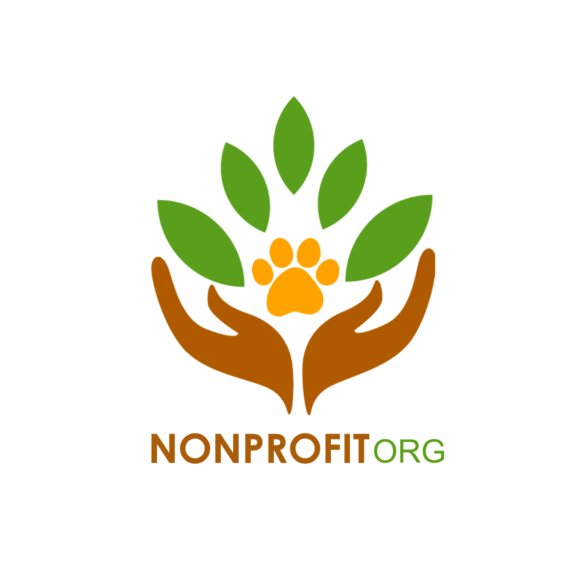Nonprofit Animal Welfare and Environment Logo Template