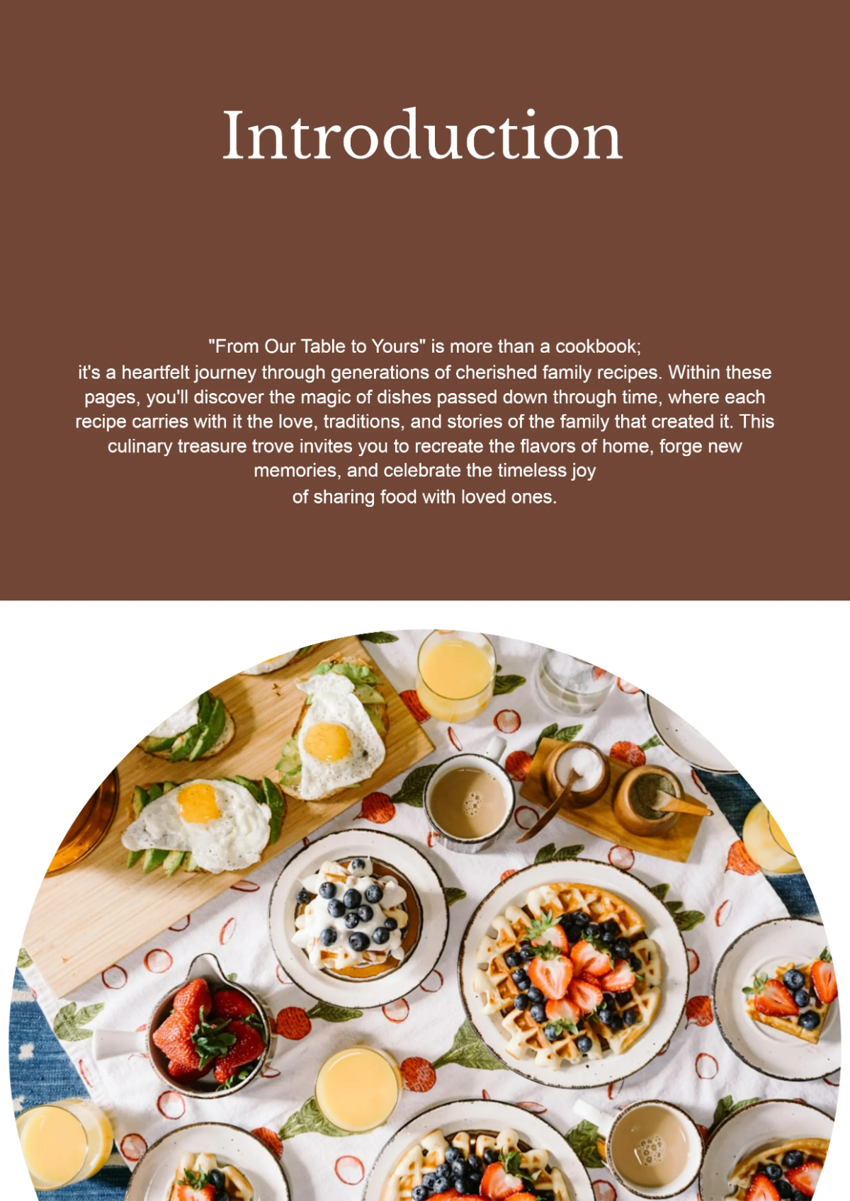 Free Family Cookbook Template to Edit Online Free Family Cookbook Template to Edit Online