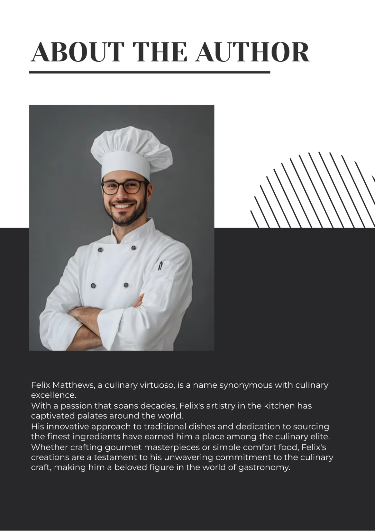 Free Modern Cookbook Template to Edit Online