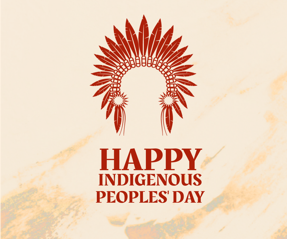 Indigenous Peoples' Day Ad Banner
